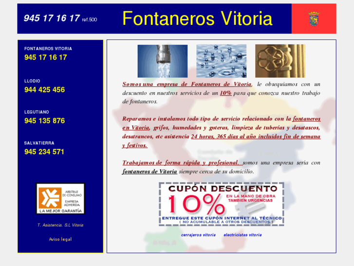 www.fontanerosvitoria.com