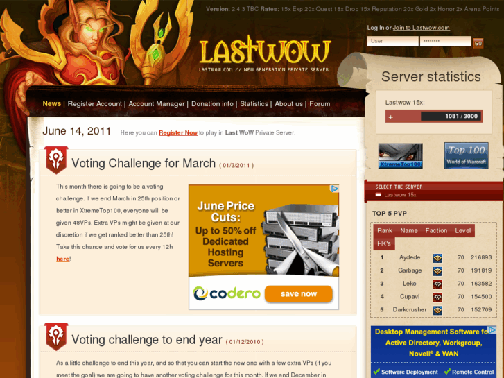 www.lastwow.com