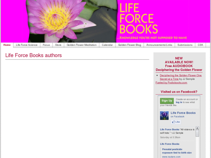 www.lifeforcebooks.com