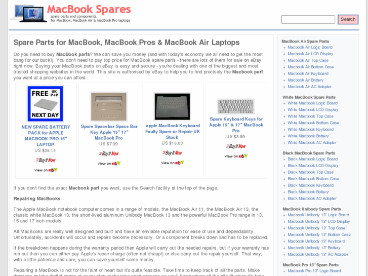 www.macbookspares.com