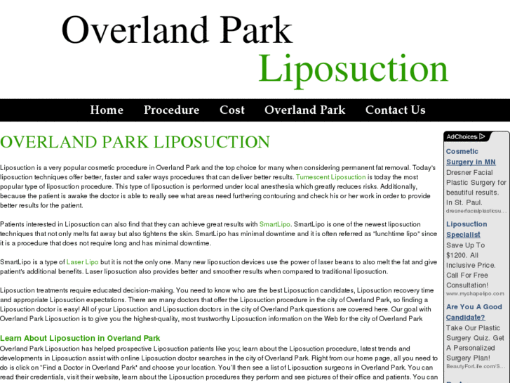 www.overlandparkliposuction.com