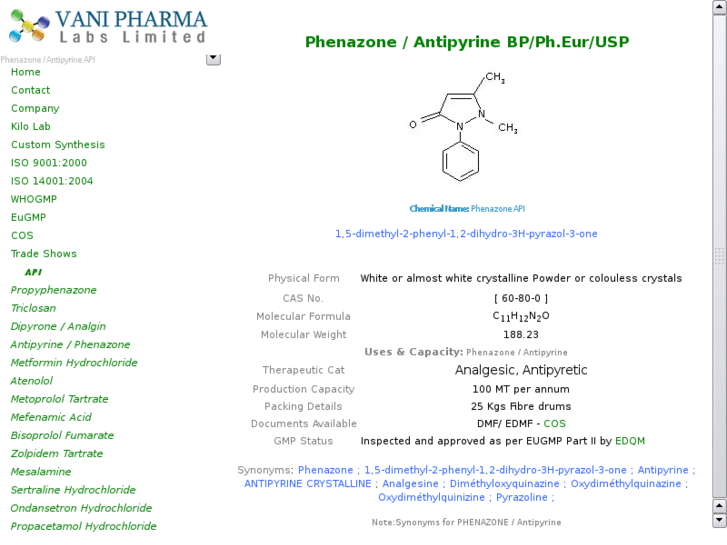 www.phenazone.com