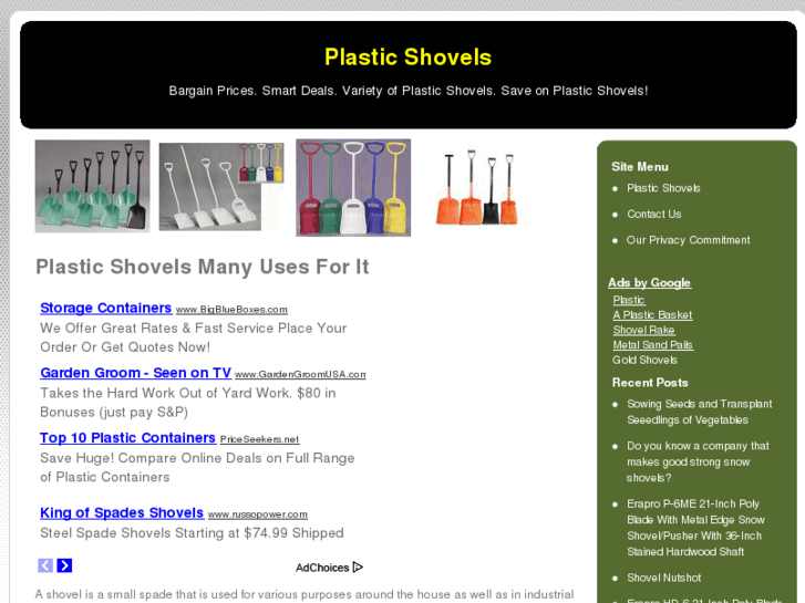 www.plasticshovels.org