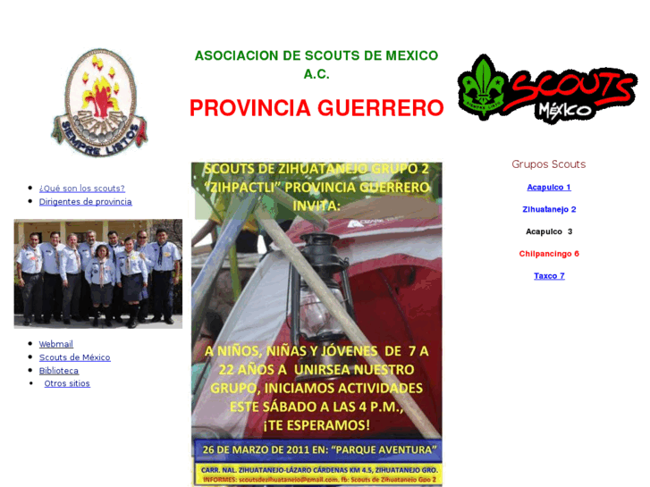 www.scoutsguerrero.org