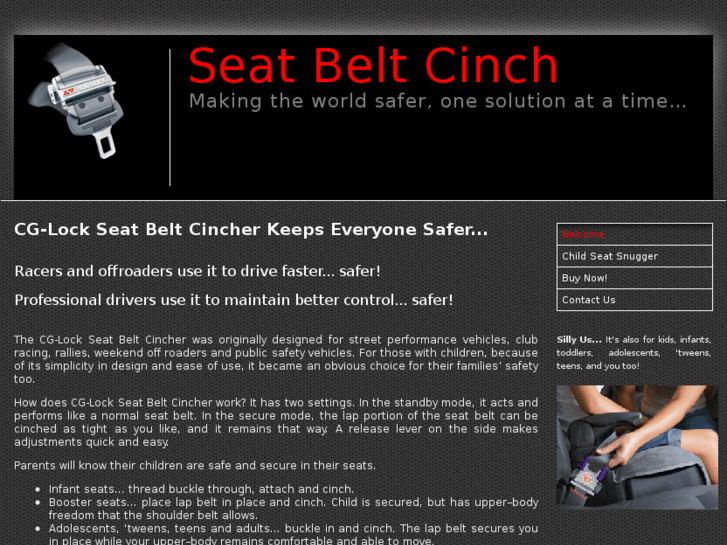 www.seatbeltcincher.com