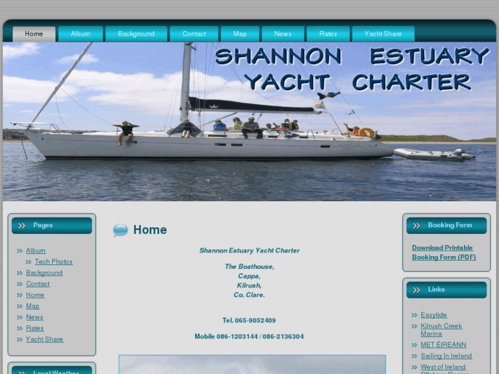 www.shannonestuaryyachtcharter.com