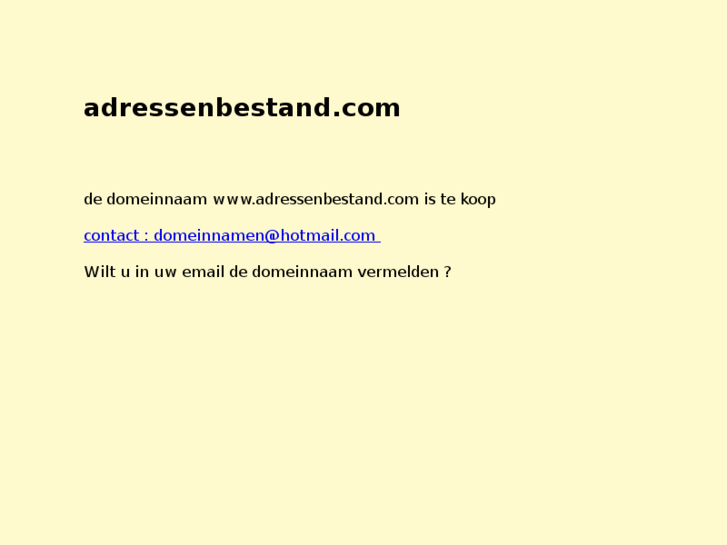 www.adressenbestand.com