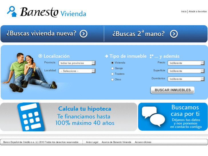 www.banestovivienda.com