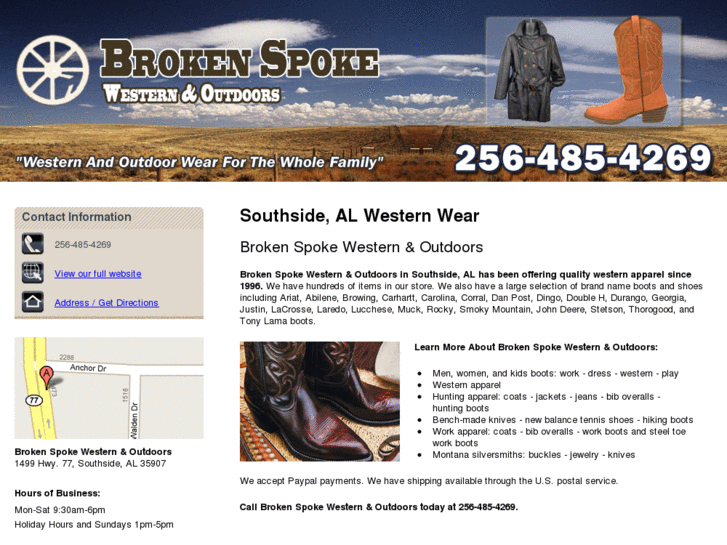 www.brokenspokewesternwear.net