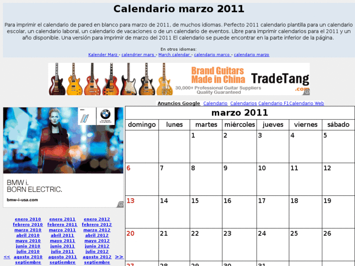 www.calendariomarzo.com