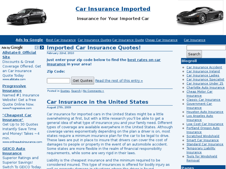 www.carinsuranceimported.net