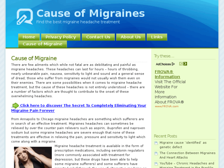 www.causeofmigraines.com