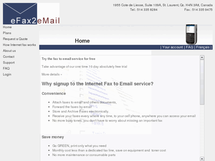 www.efax2email.ca