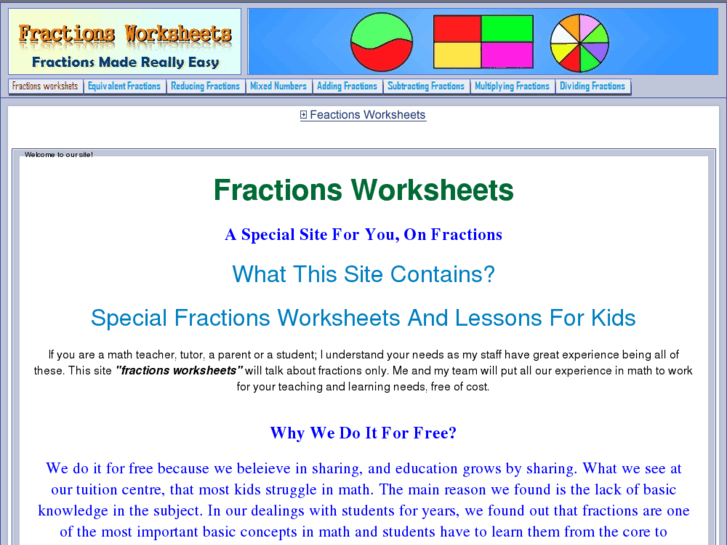 www.fractionsworksheets.ca