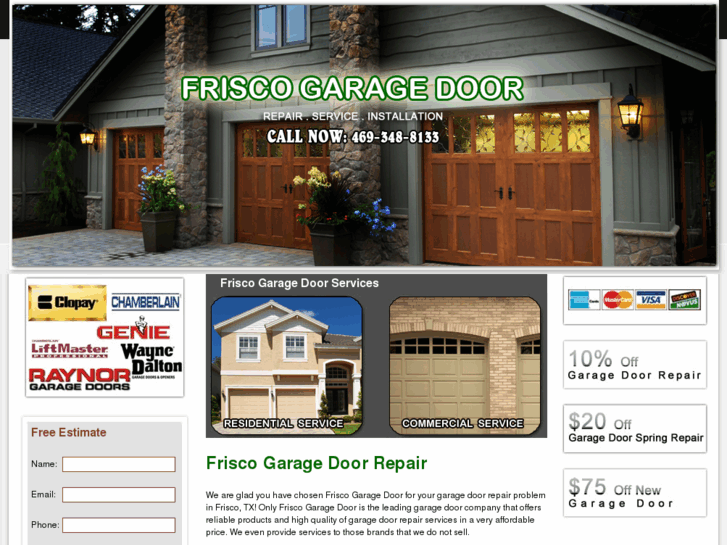 www.friscogaragedoor.net