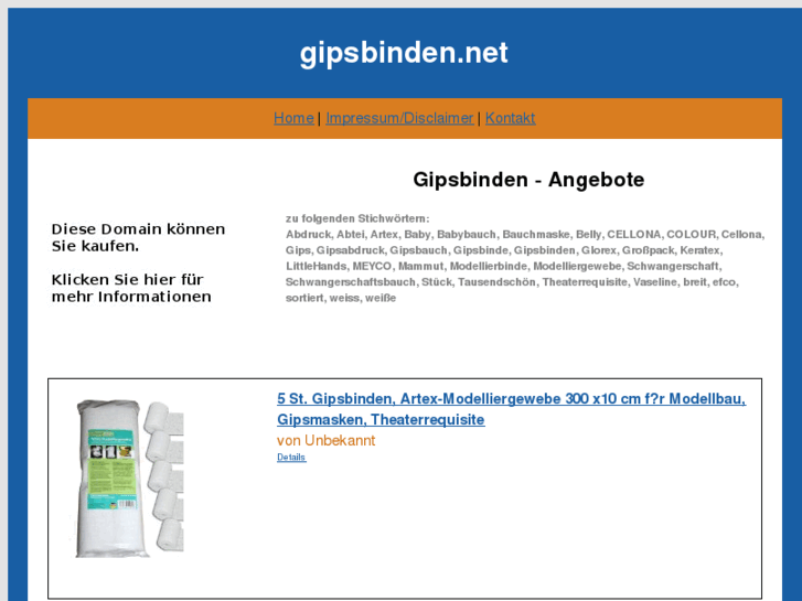 www.gipsbinden.net