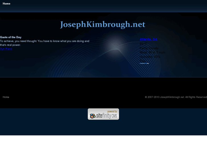 www.josephkimbrough.net