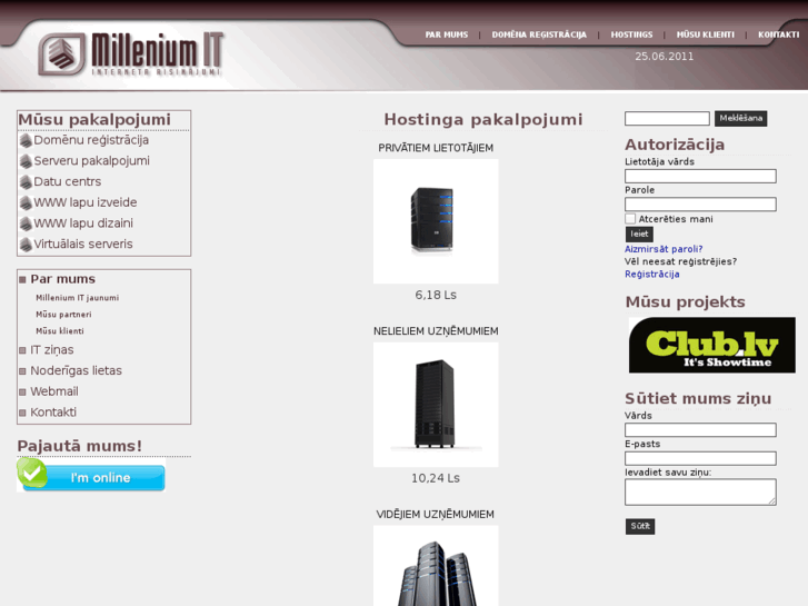 www.millenium.lv