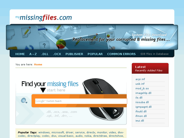 www.mymissingfiles.com