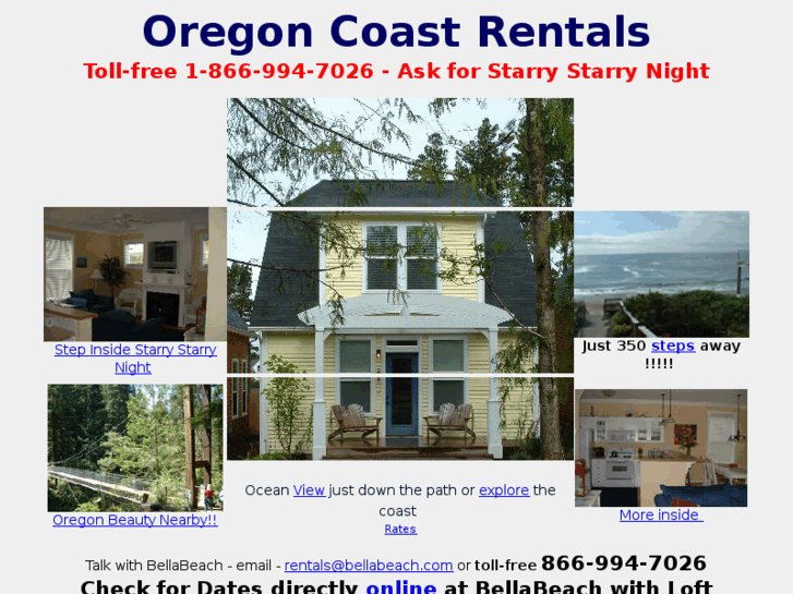 www.oregoncoastrentals.info