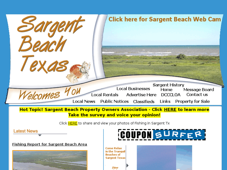 www.sargentbeachtexas.com