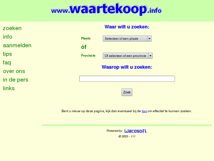 www.waartekoop.info