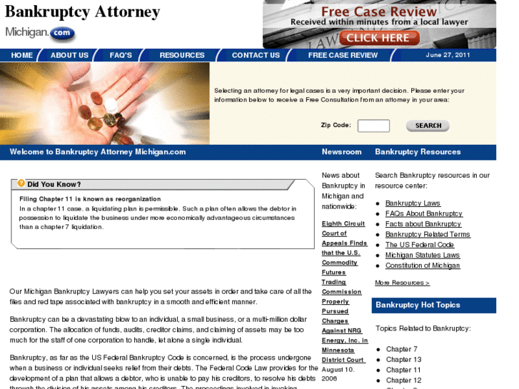 www.bankruptcyattorneymichigan.com