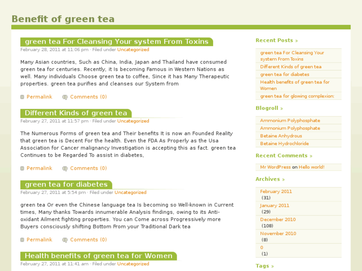 www.benefitofgreentea.info