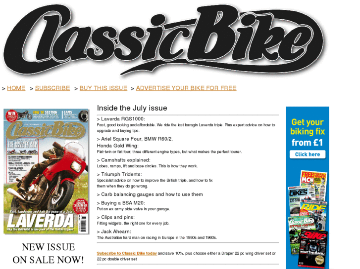 www.classicbike.co.uk