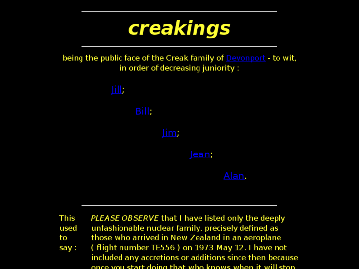 www.creakings.net