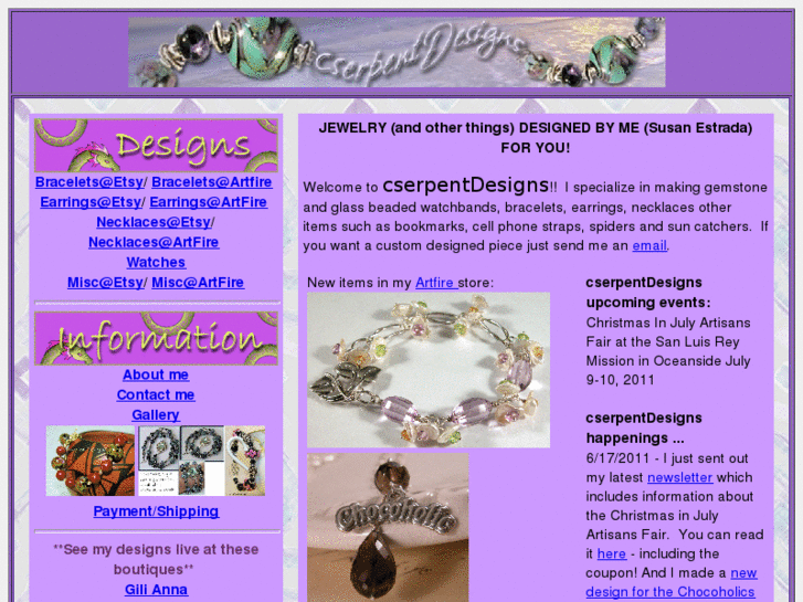 www.cserpentdesigns.com