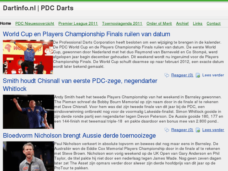 www.dartinfo.nl