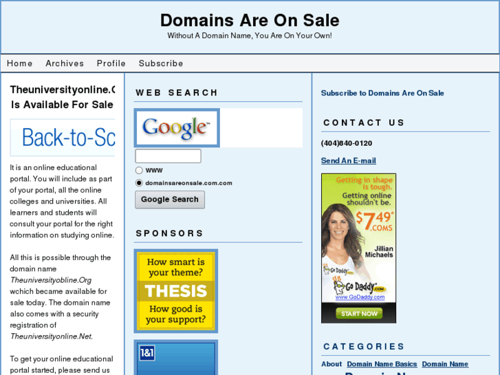 www.domainsareonsale.com