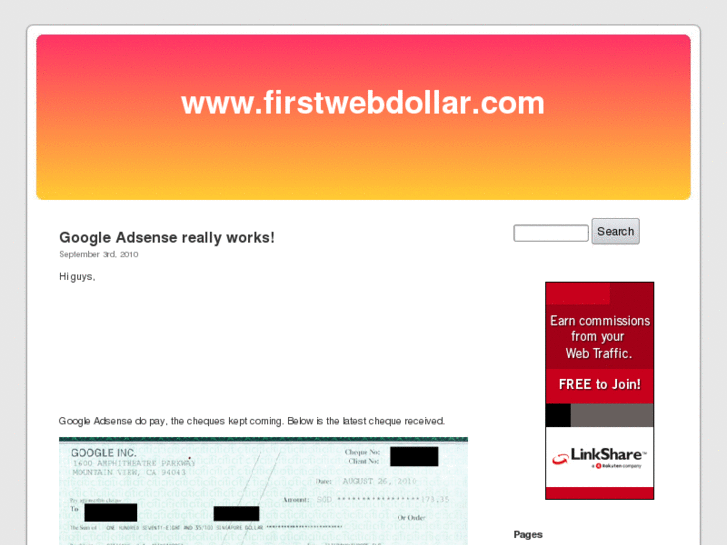 www.firstwebdollar.com