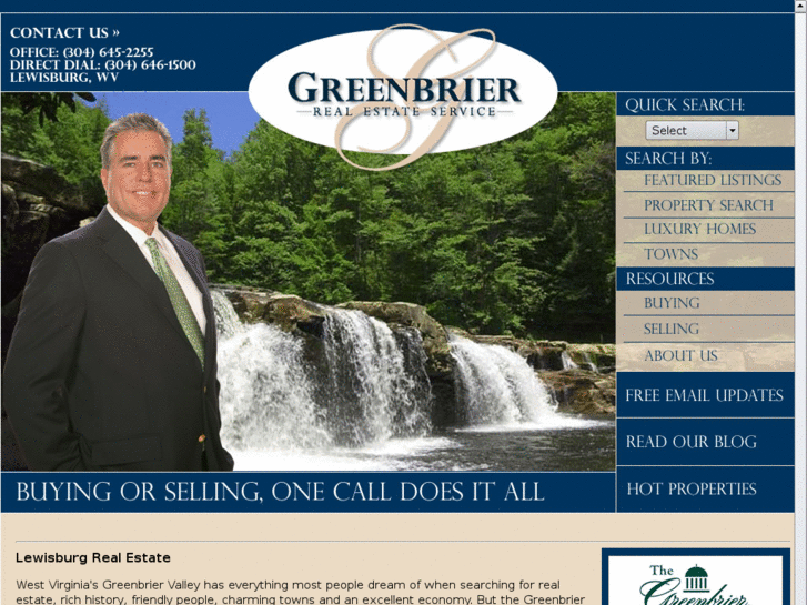 www.greenbrierrealestateservice.com