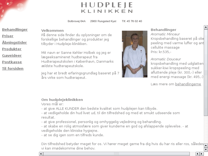 www.hudplejeklinikken.net