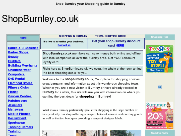 www.shopburnley.co.uk