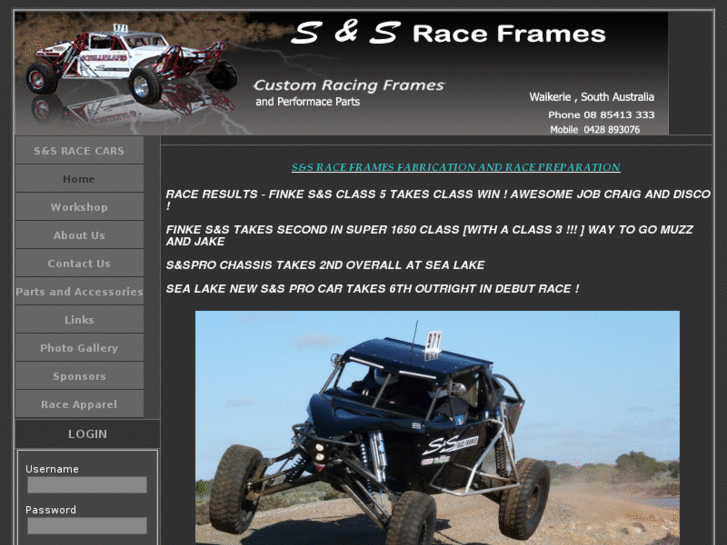 www.ssraceframes.com