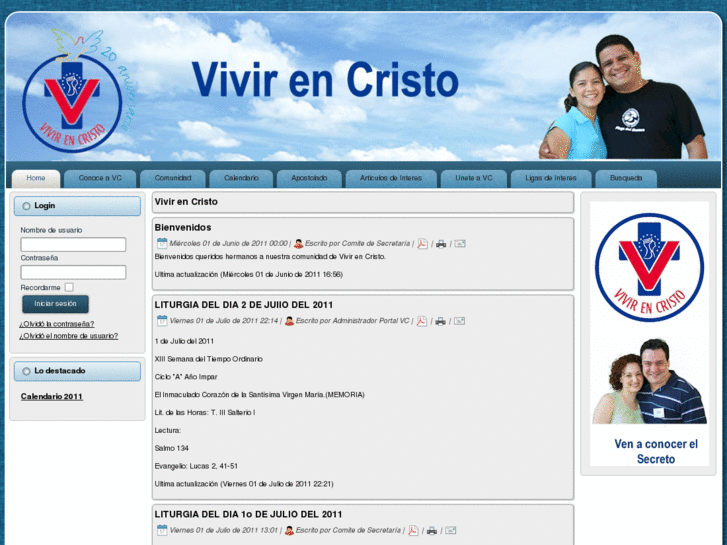 www.vivirencristo.org