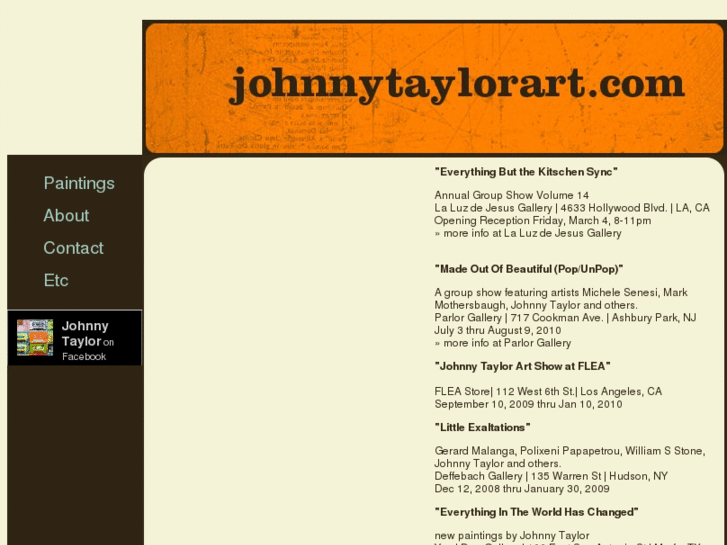 www.johnnytaylorart.com