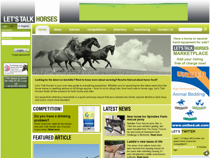 www.letstalkhorses.co.uk