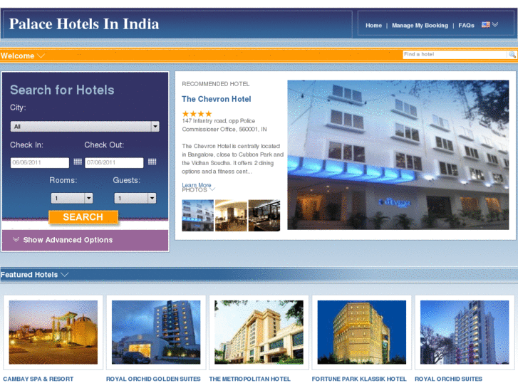 www.palacehotelsinindia.com