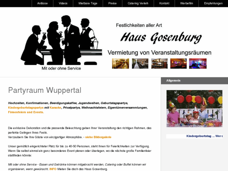 www.partyraum-wuppertal.info