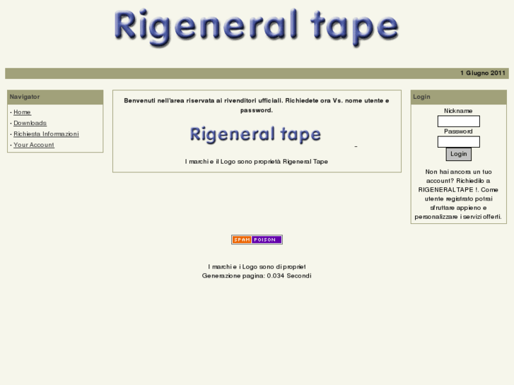 www.rigeneraltape.net