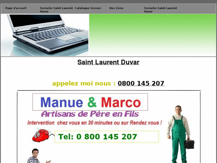 www.serruriersaintlaurentduvar.net