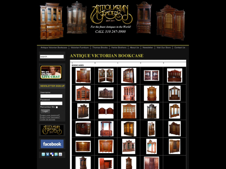 www.antiquevictorianbookcase.com