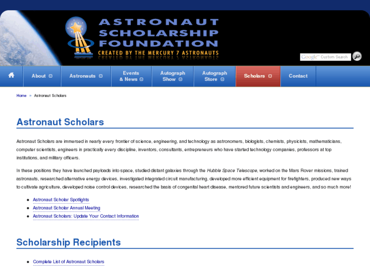 www.astronautscholars.org