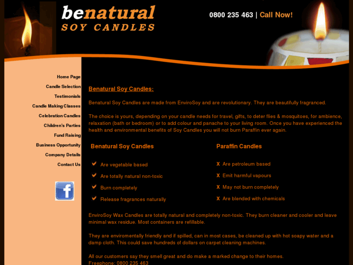 www.benaturalsoycandles.co.nz