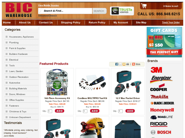 www.bicwarehouse.com