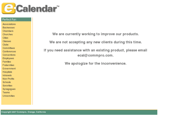 www.e-calendar.net